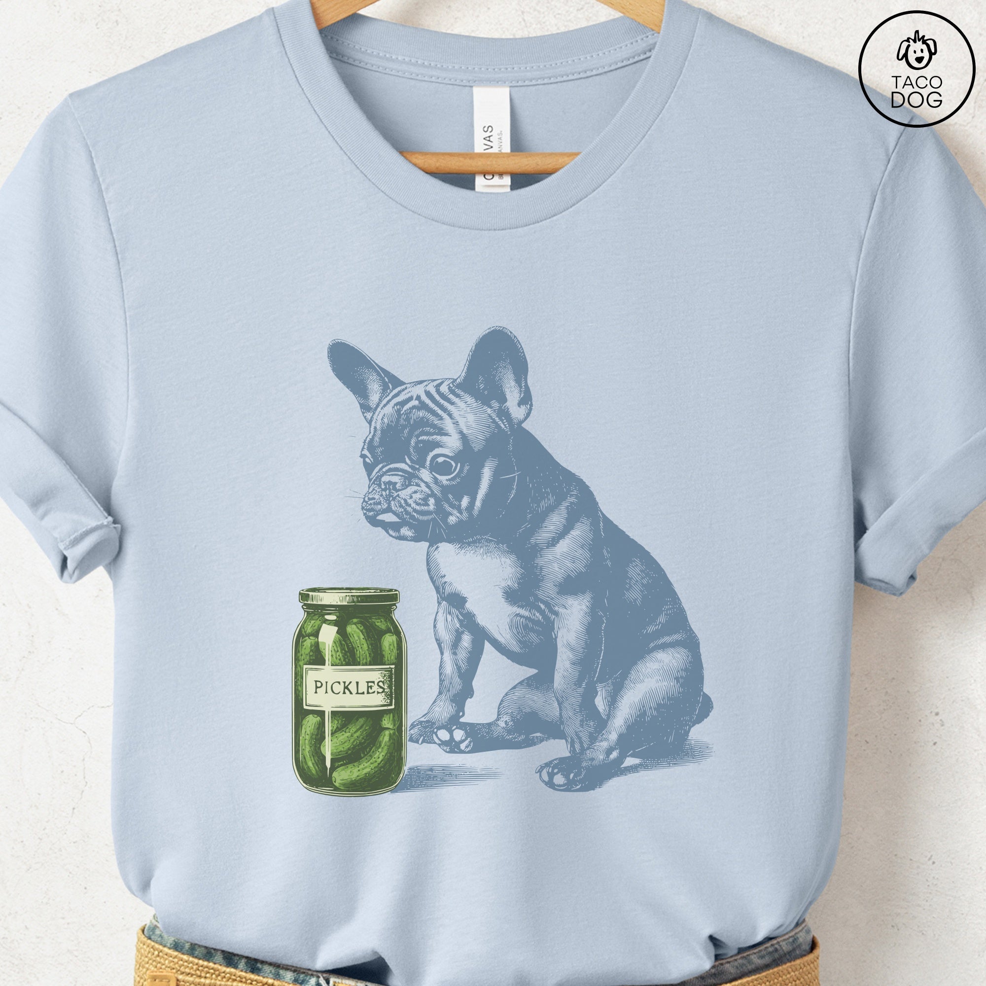 French Bulldog Frenchie Pickles T-Shirt