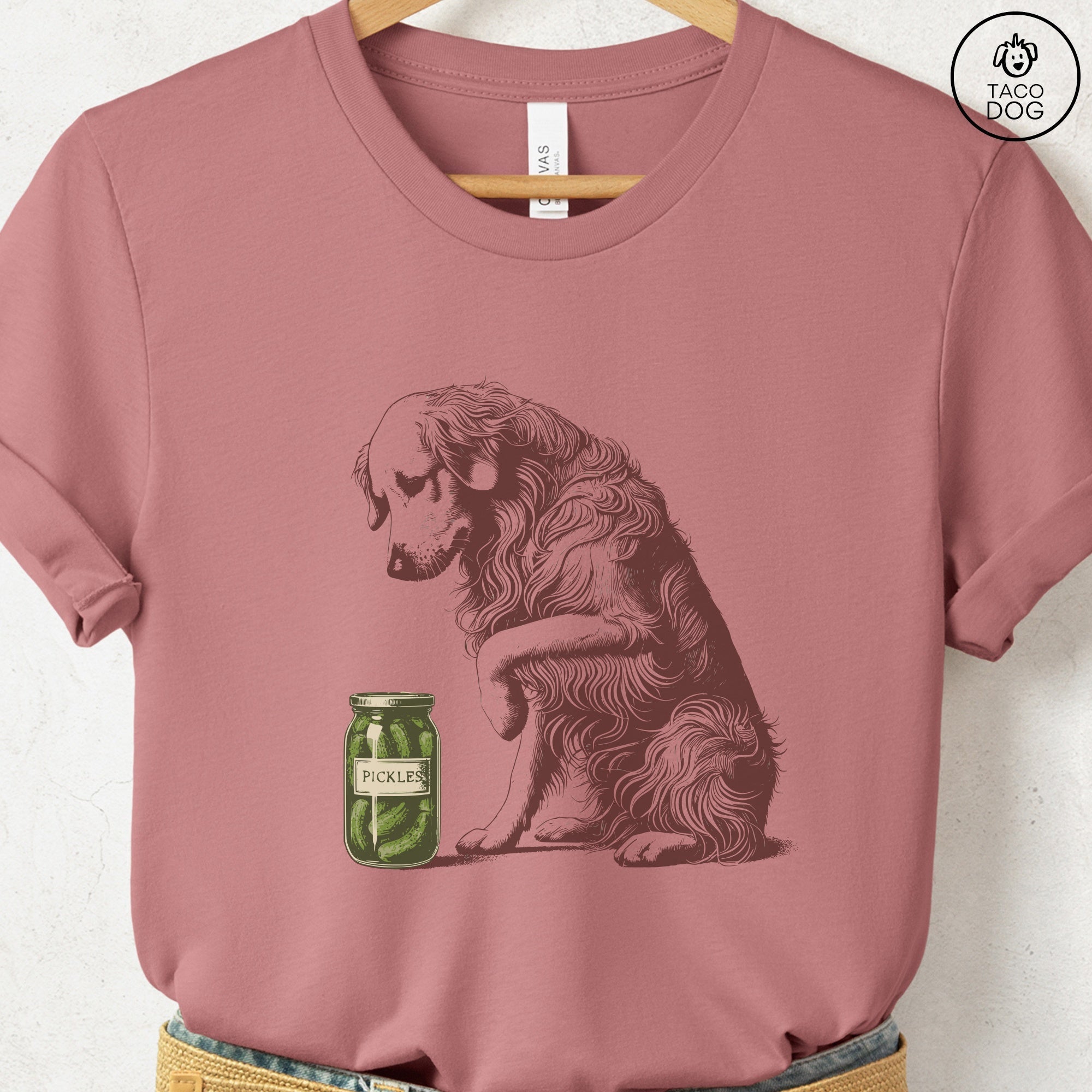 Golden Retriever Pickles T-Shirt