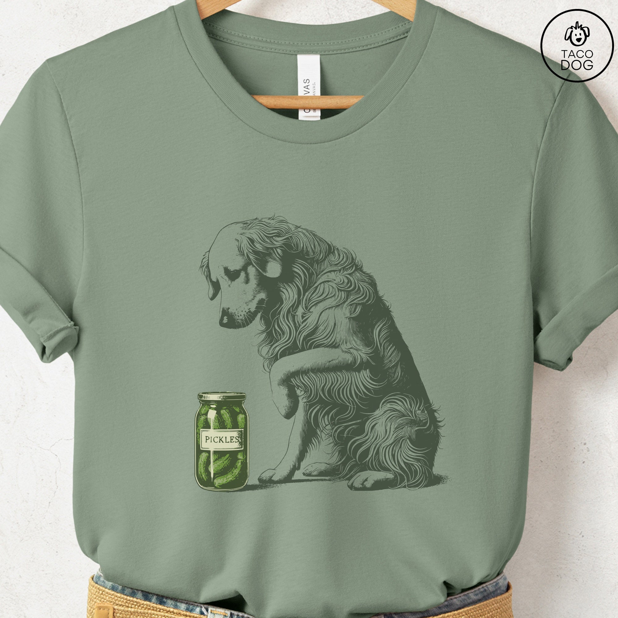 Golden Retriever Pickles T-Shirt