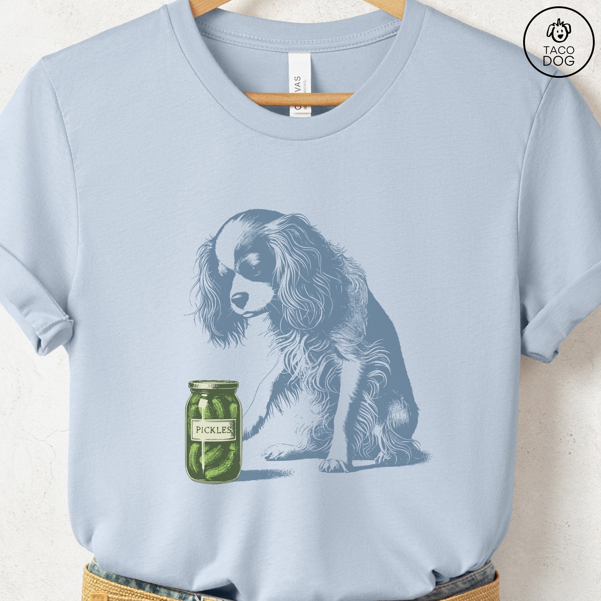 Cavalier King Charles Spaniel Pickles T-Shirt