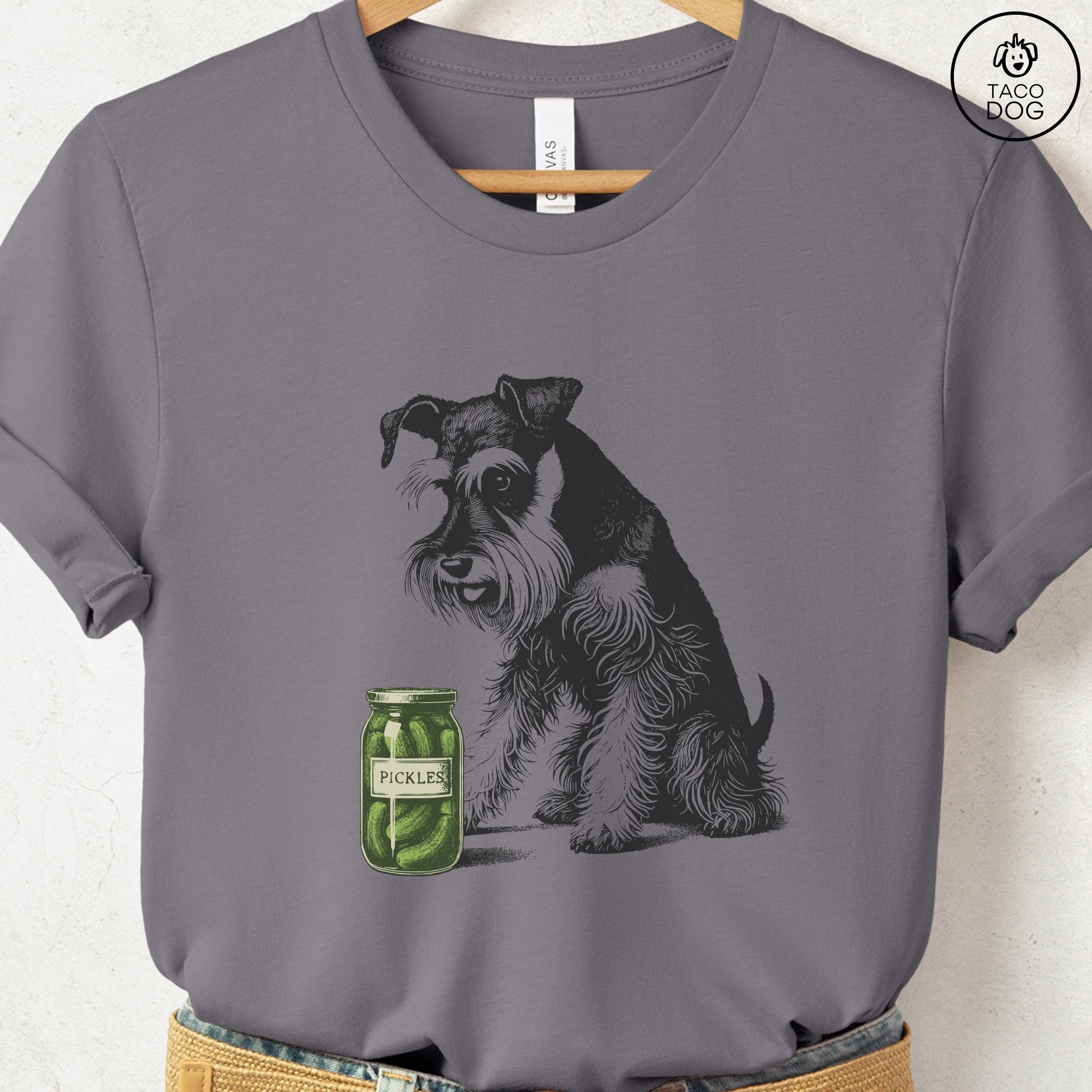 Schnauzer Pickles T-Shirt